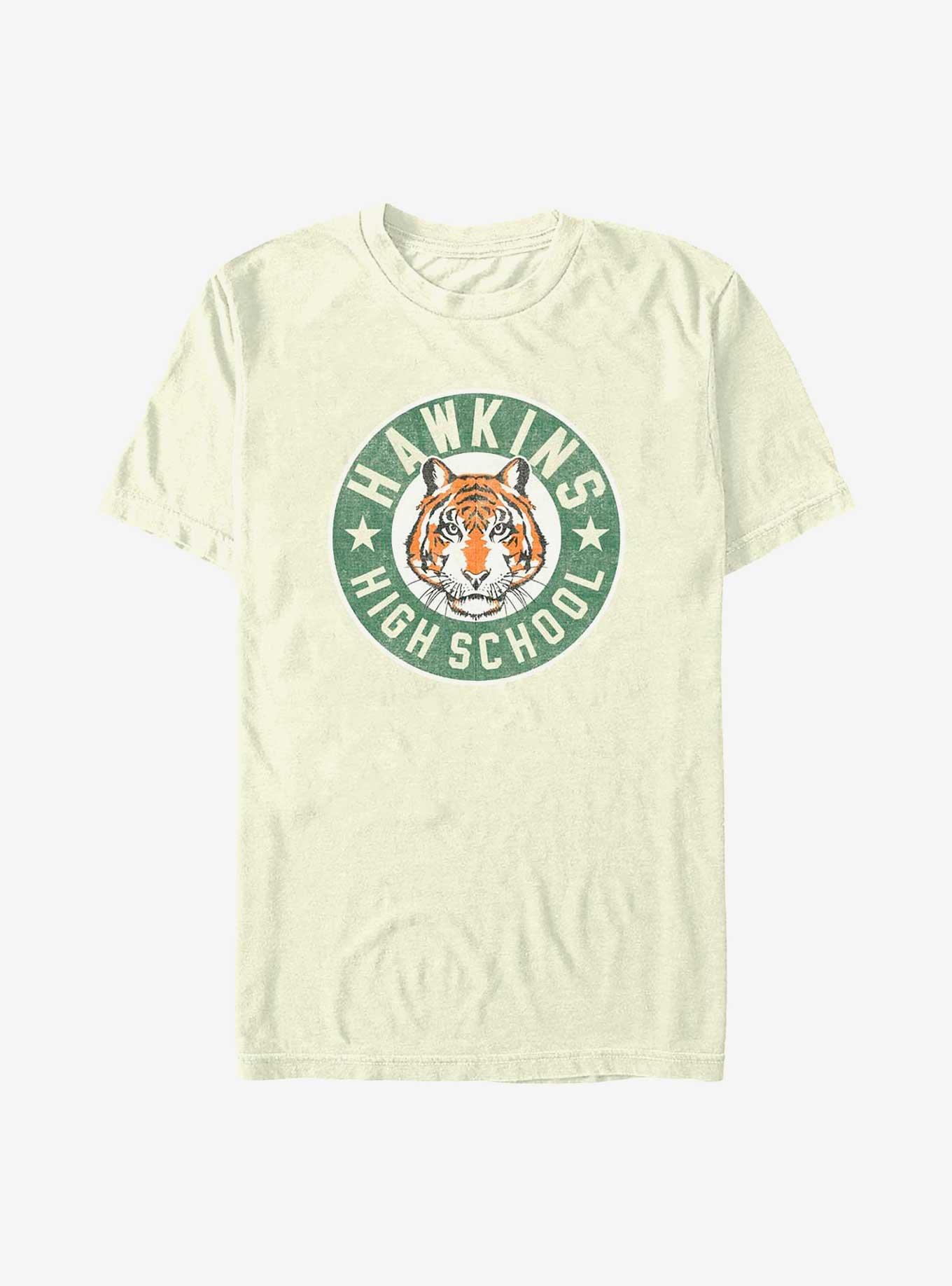 Stranger Things Hawkins Emblem T-Shirt, NATURAL, hi-res