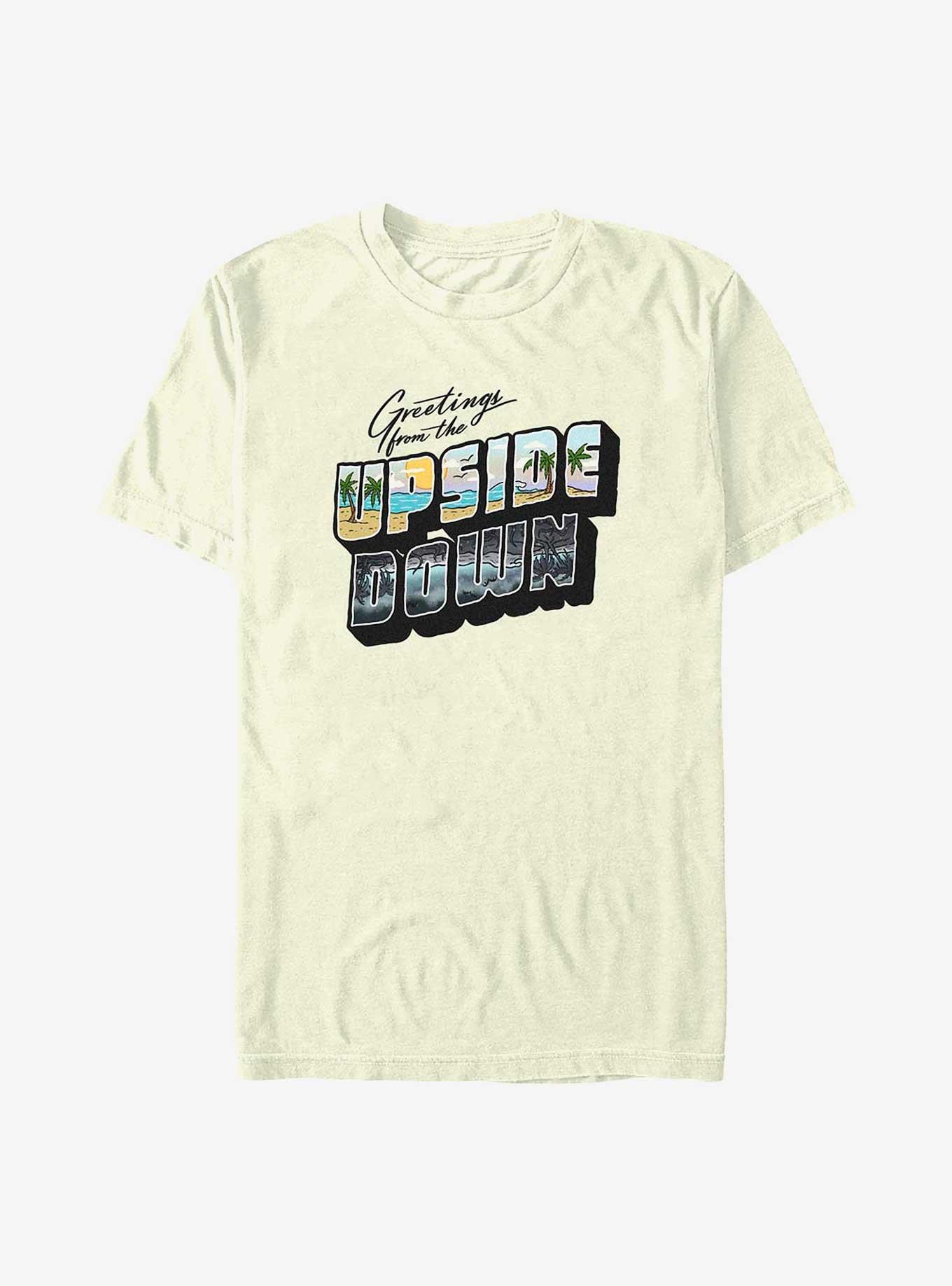 Stranger Things Upside Down Postcard T-Shirt