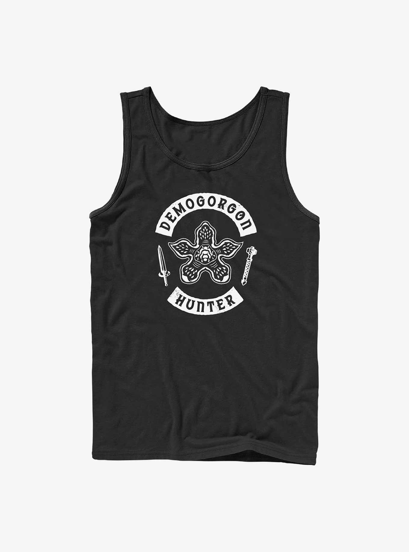 Stranger Things Demogorgon Hunter Tank, BLACK, hi-res