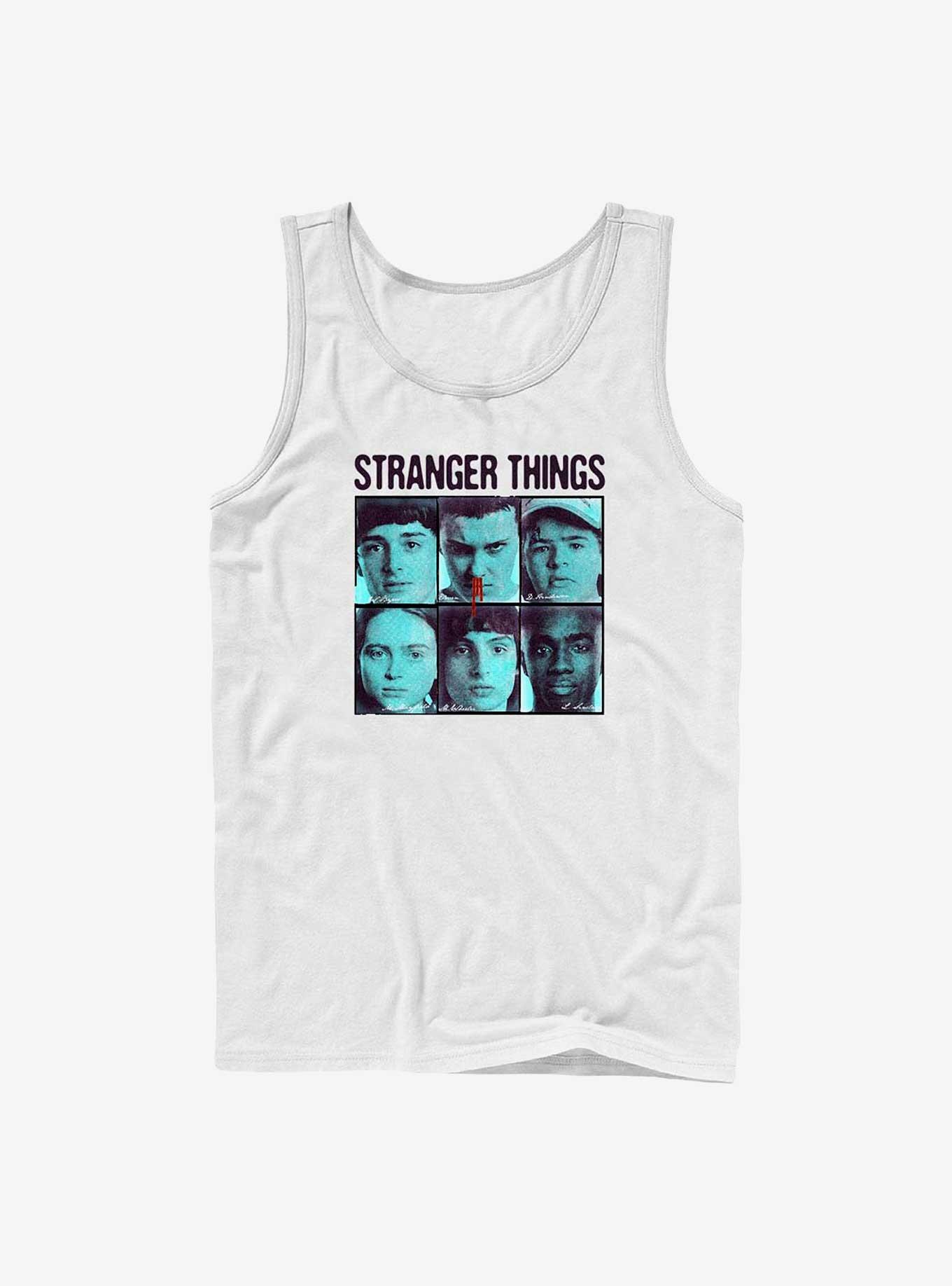 Stranger Things Halftone Gang Tank, , hi-res