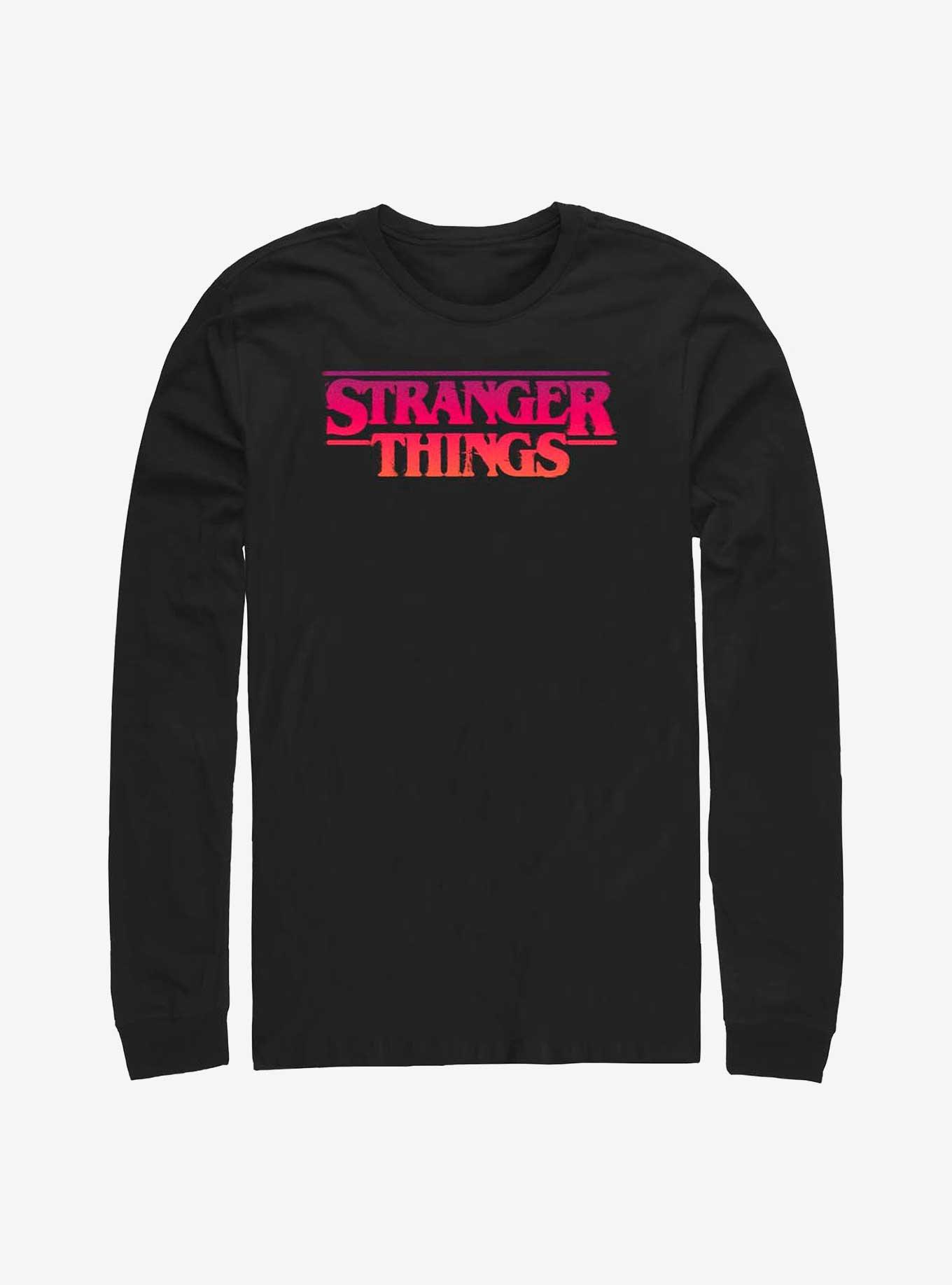 Stranger Things Logo Long-Sleeve T-Shirt, , hi-res