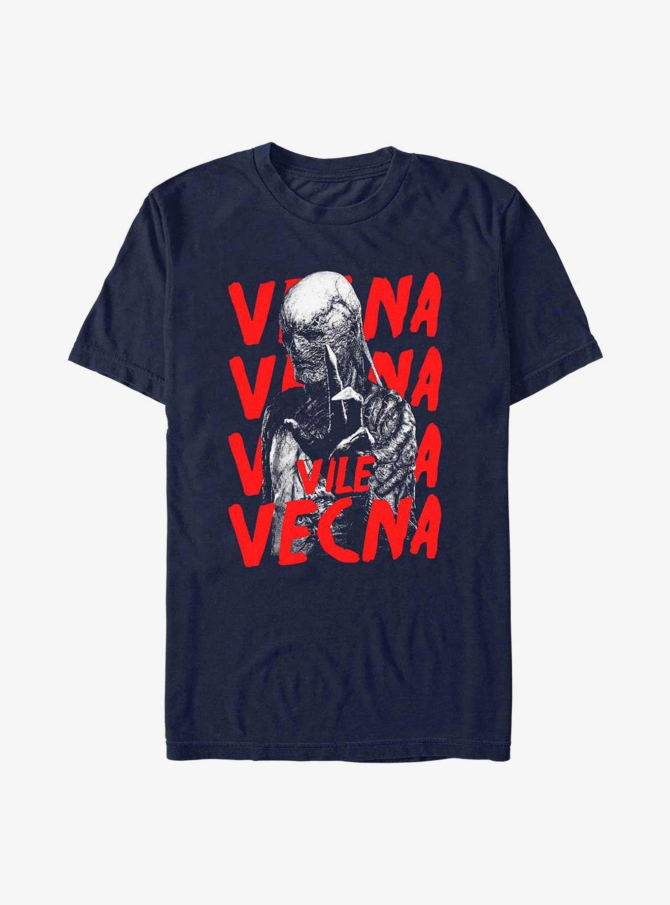 Stranger Things Vile Vecna T-Shirt, NAVY, hi-res