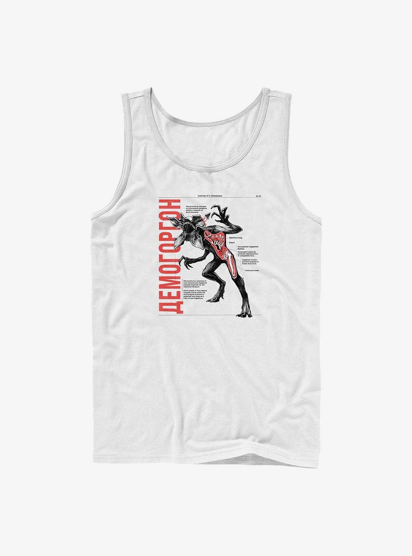 Stranger Things Anatomy of Demogorgon Tank - WHITE | Hot Topic