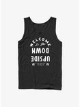 Stranger Things Welcome to the Upside Down Tank, BLACK, hi-res