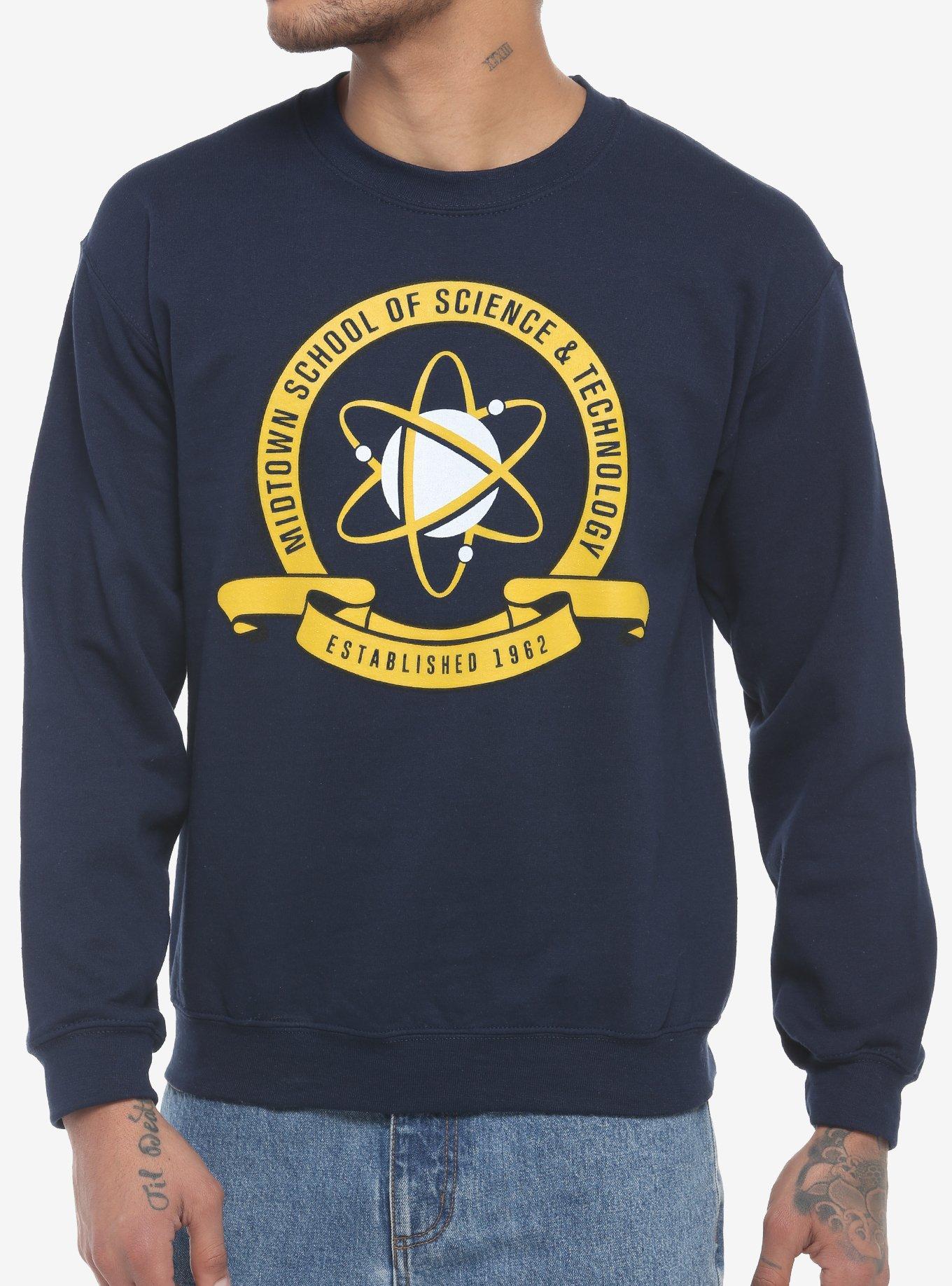 Blåt mærke Korrupt Algebra Marvel Spider-Man Midtown School Of Science & Technology Sweatshirt | Hot  Topic