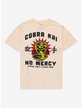 Cobra Kai No Mercy T-Shirt - BoxLunch Exclusive, NATURAL, hi-res