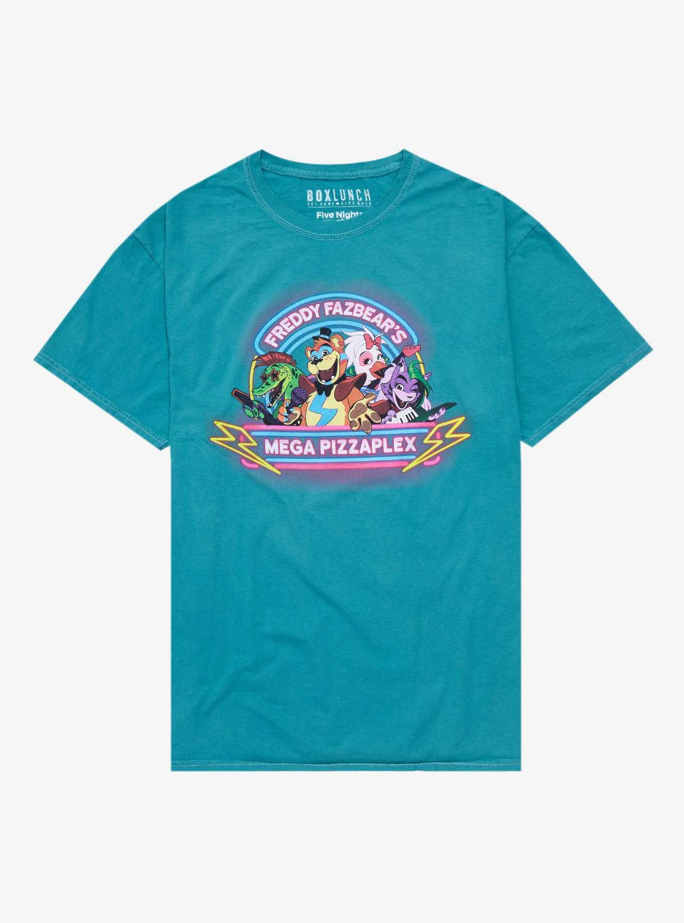 Five Nights at Freddy’s Freddy Fazbear’s Mega Pizzaplex Logo T-Shirt - BoxLunch Exclusive, , hi-res