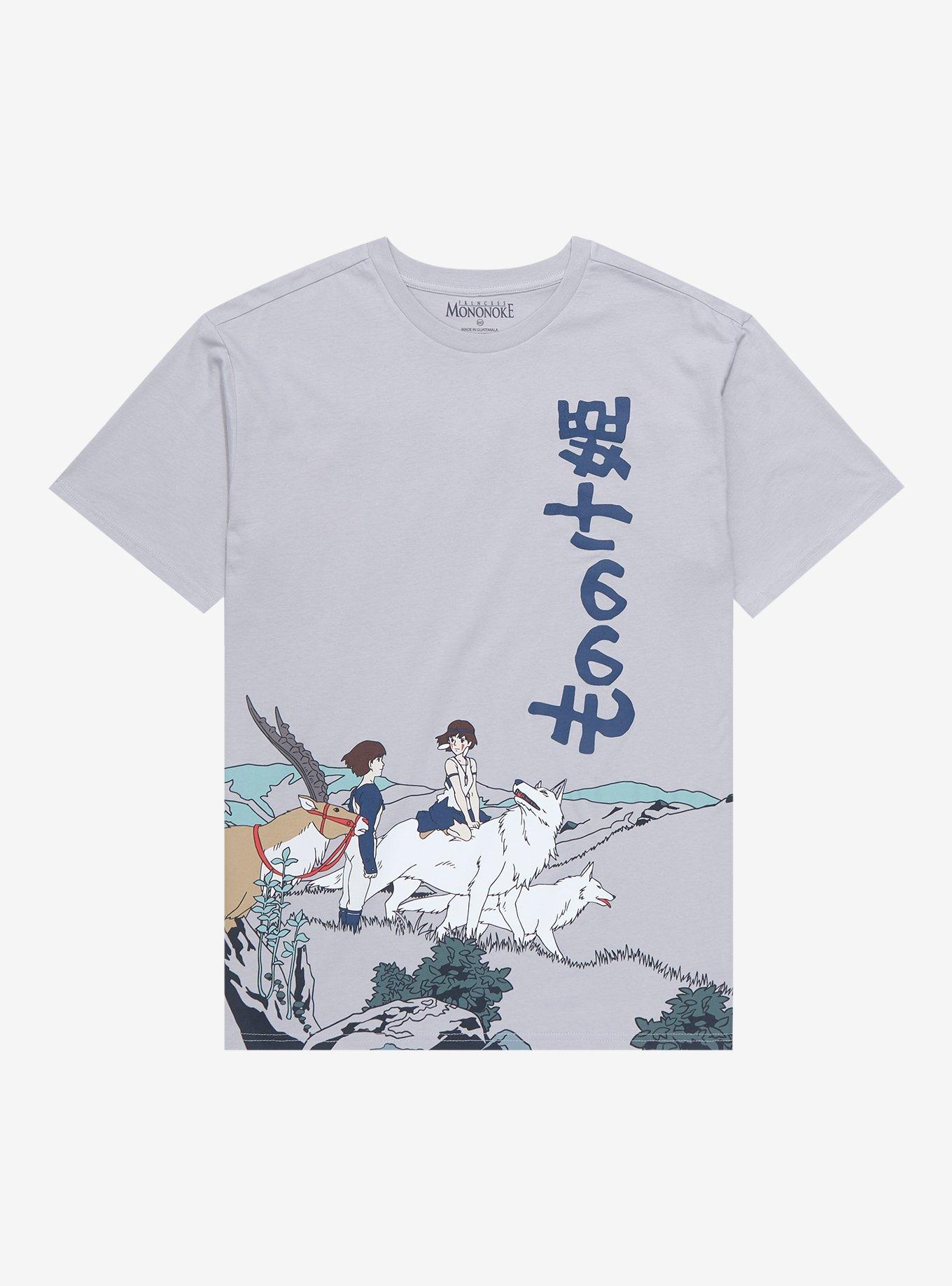 Studio Ghibli Princess Mononoke Scenic T-Shirt - BoxLunch