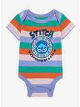 Disney Lilo & Stitch Experiment 626 Striped Infant One-Piece - BoxLunch Exclusive , MULTI STRIPE, hi-res