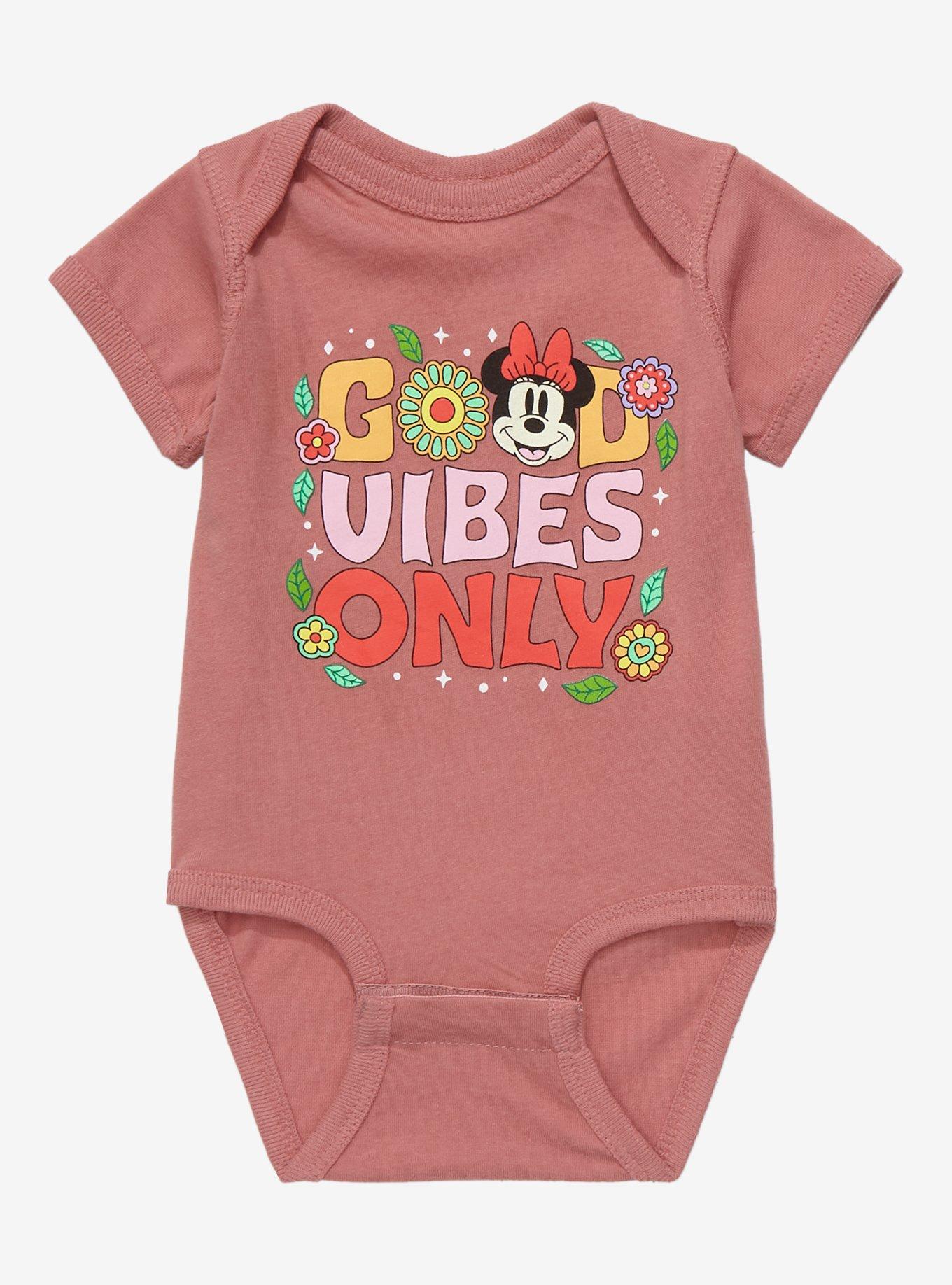 Disney Minnie Mouse Good Vibes Infant One-Piece BoxLunch