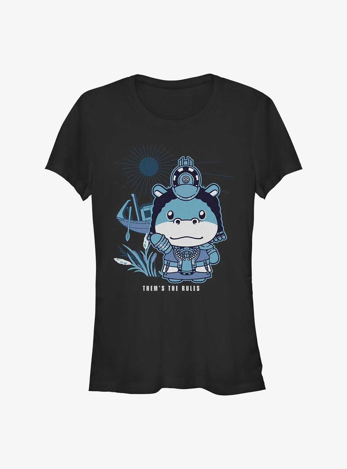 Marvel Moon Knight Tawaret Them's The Rules Girls T-Shirt, BLACK, hi-res