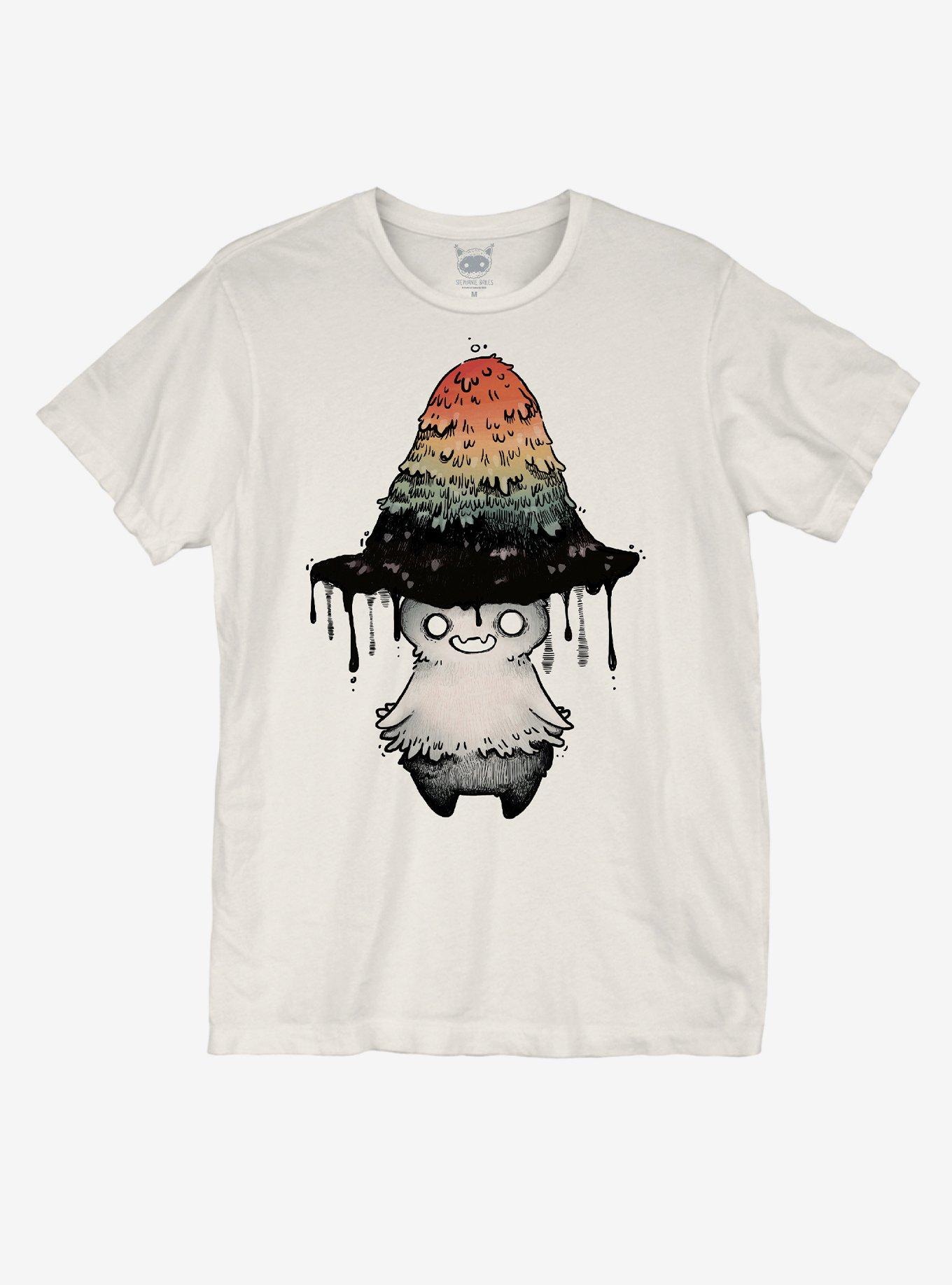 Rainbow Drippy Mushroom T-Shirt By Guild Of Calamity, MULTI, hi-res