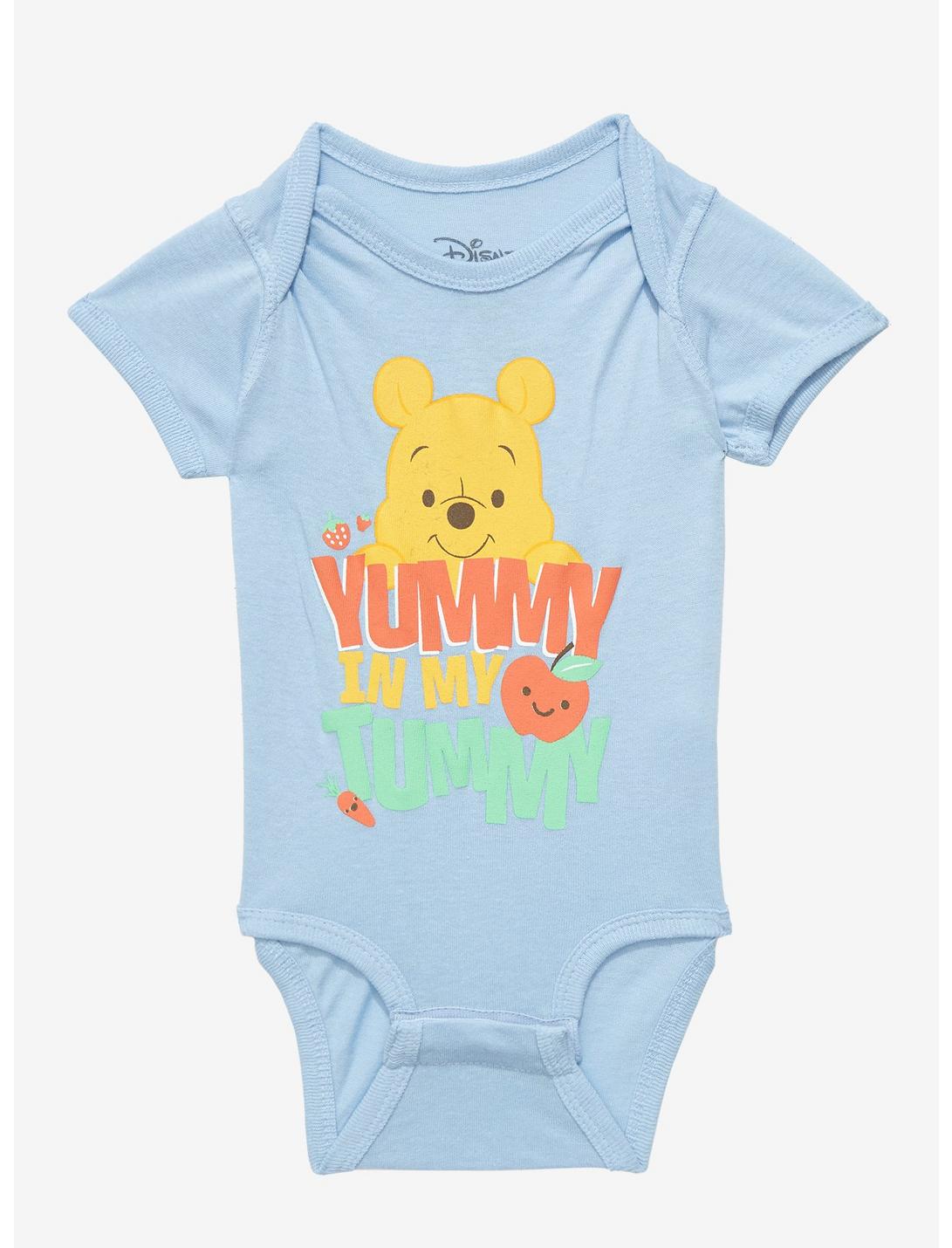 Disney Winnie the Pooh Yummy Infant One-Piece - BoxLunch Exclusive , LIGHT BLUE, hi-res