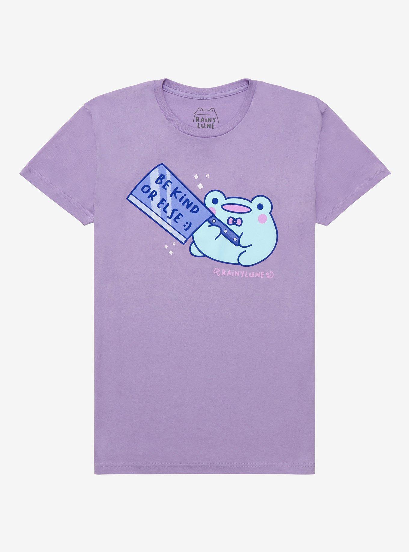 Friend The Frog Knife T-Shirt By Rainylune, MULTI, hi-res