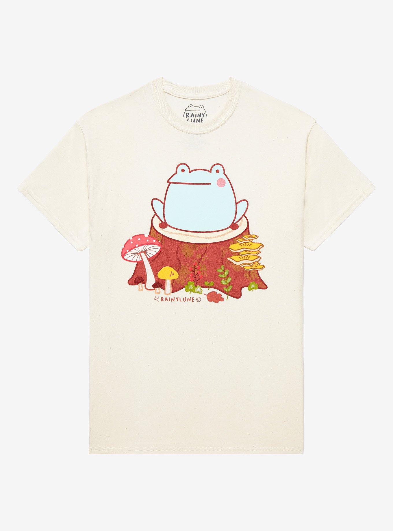 Son The Frog Tree Stump T-Shirt By Rainylune, MULTI, hi-res