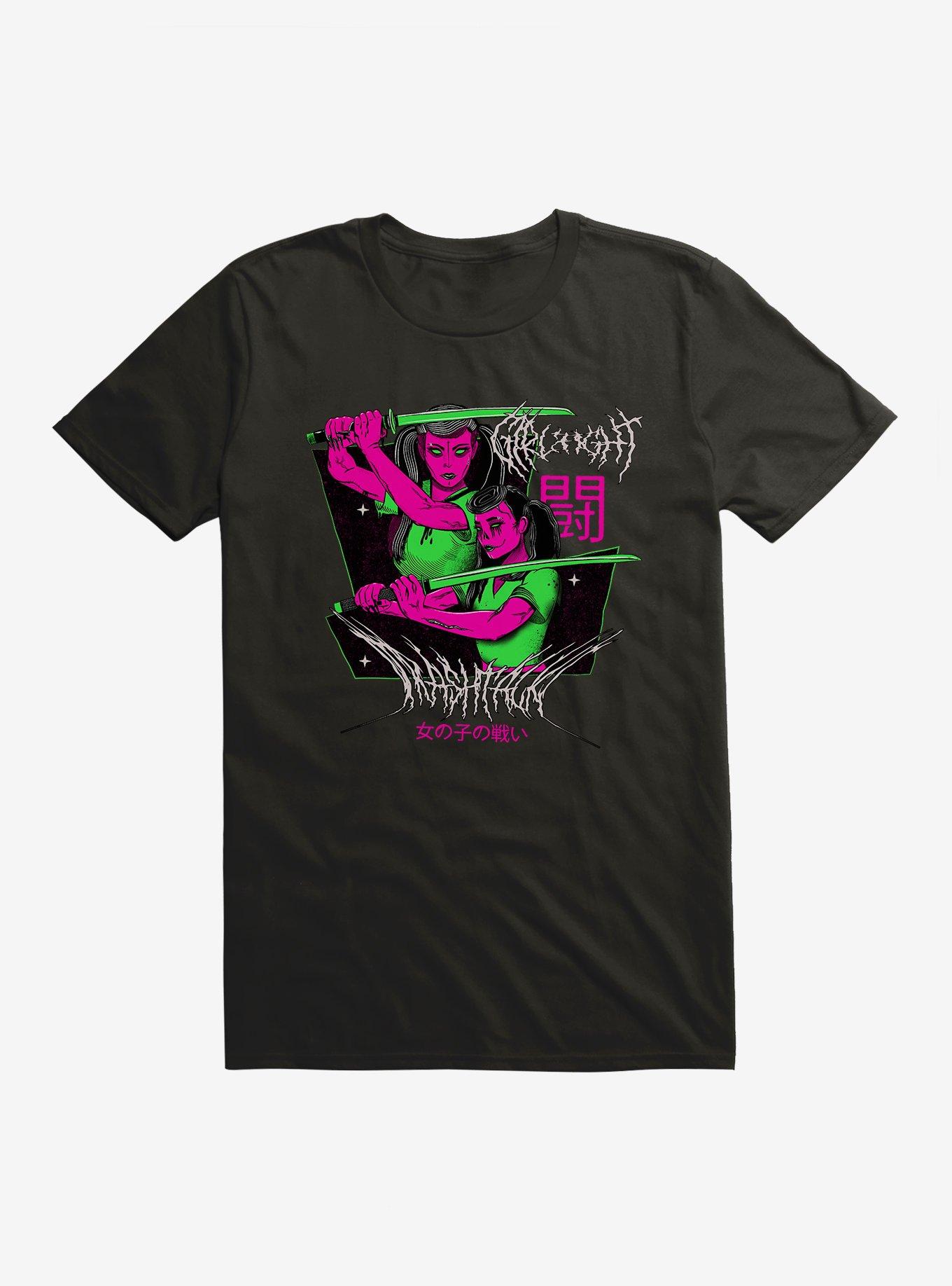 Trashtalk Girls T-Shirt, BLACK, hi-res