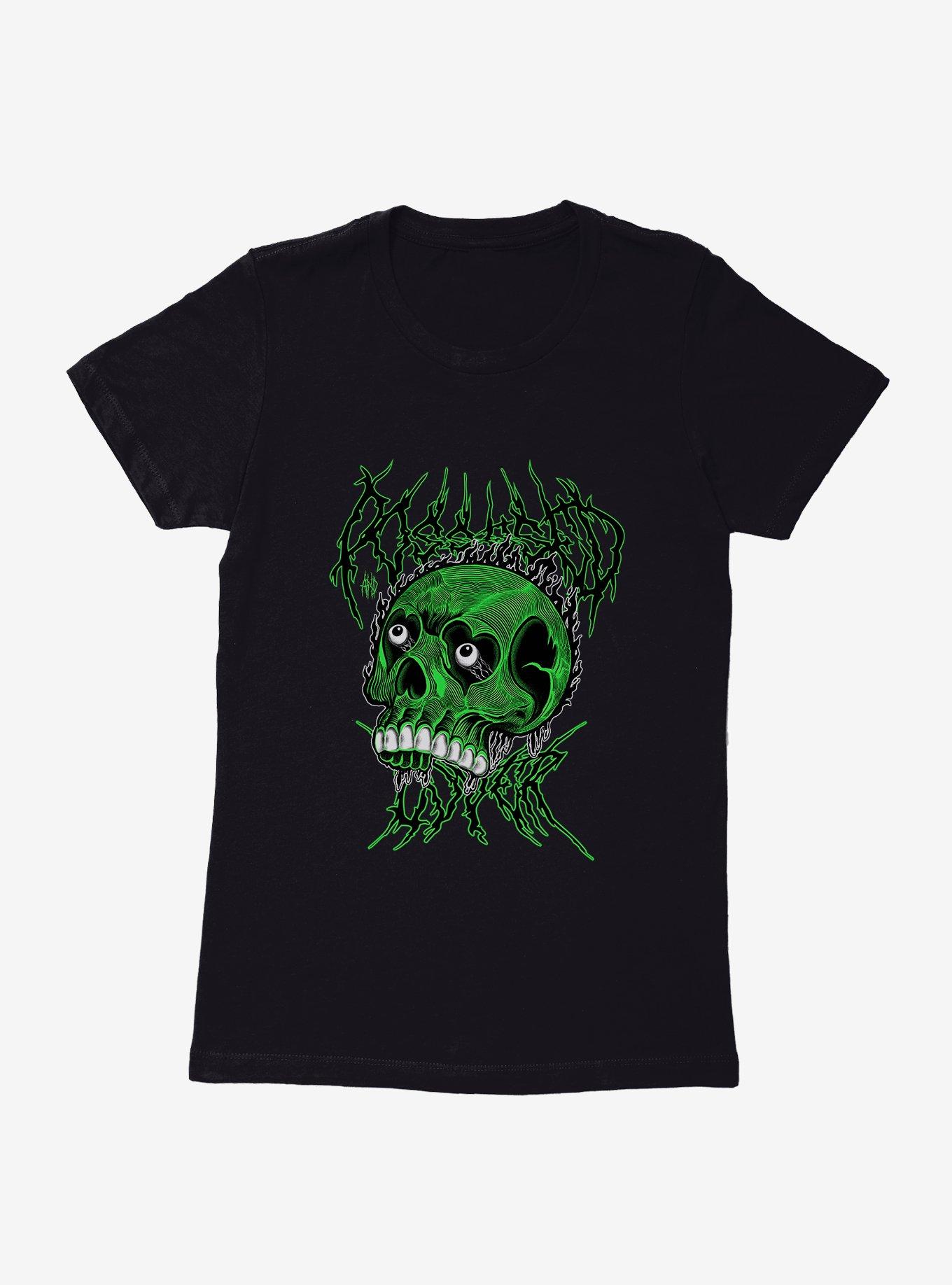 Possessed Lover Skull Womens T-Shirt, , hi-res