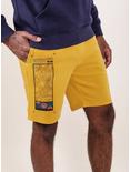Mustard Good Vibes World Wide Shorts, DIJON MUSTARD, hi-res