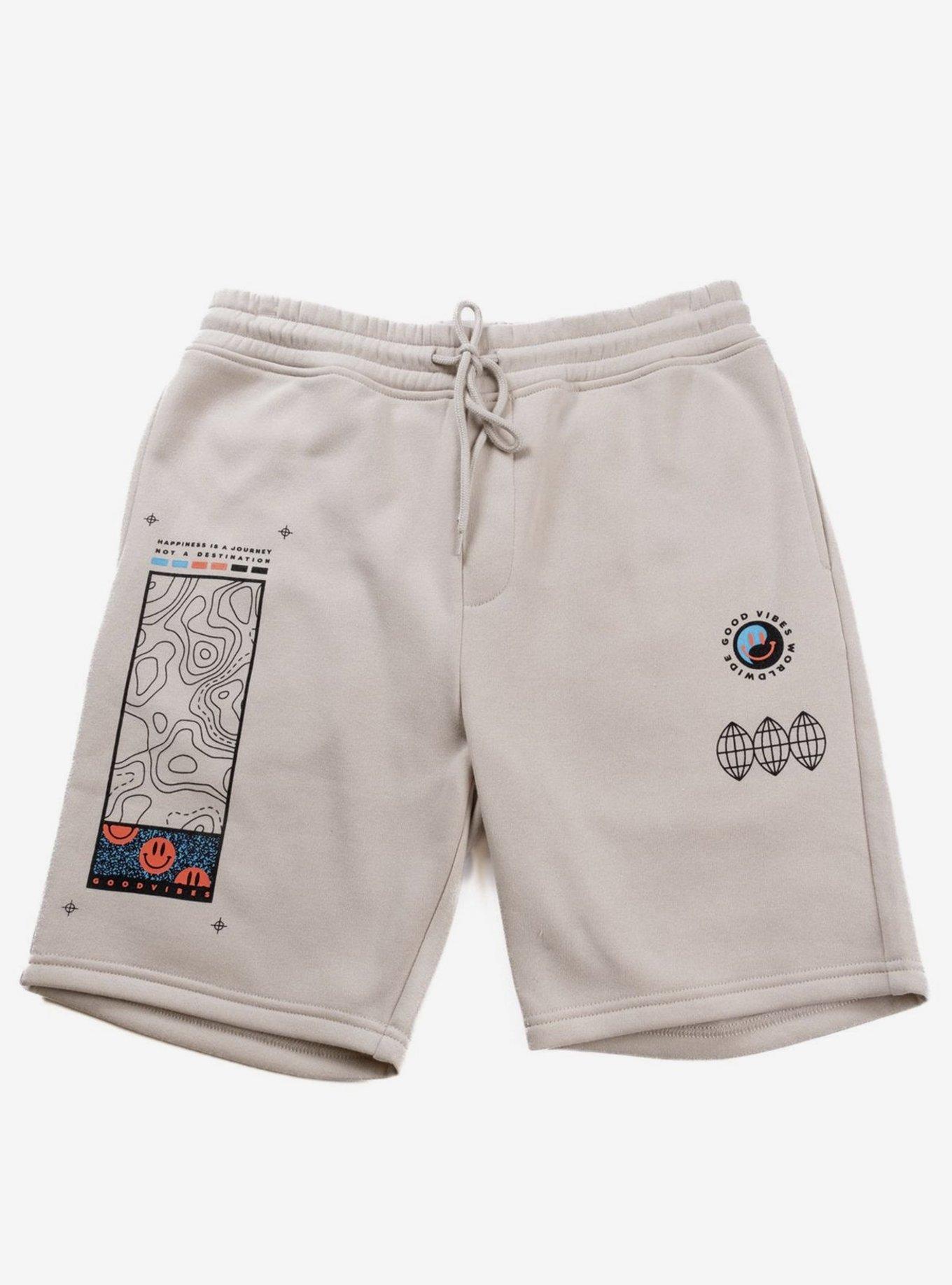 Sand Good Vibes World Wide Shorts, SAND, hi-res