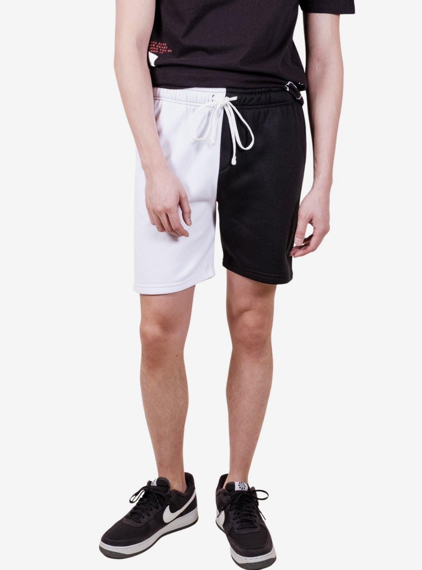 Black and shop white short