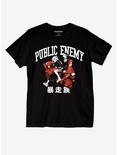 Animebae Girl Motorcycle Gang T-Shirt, MULTI, hi-res