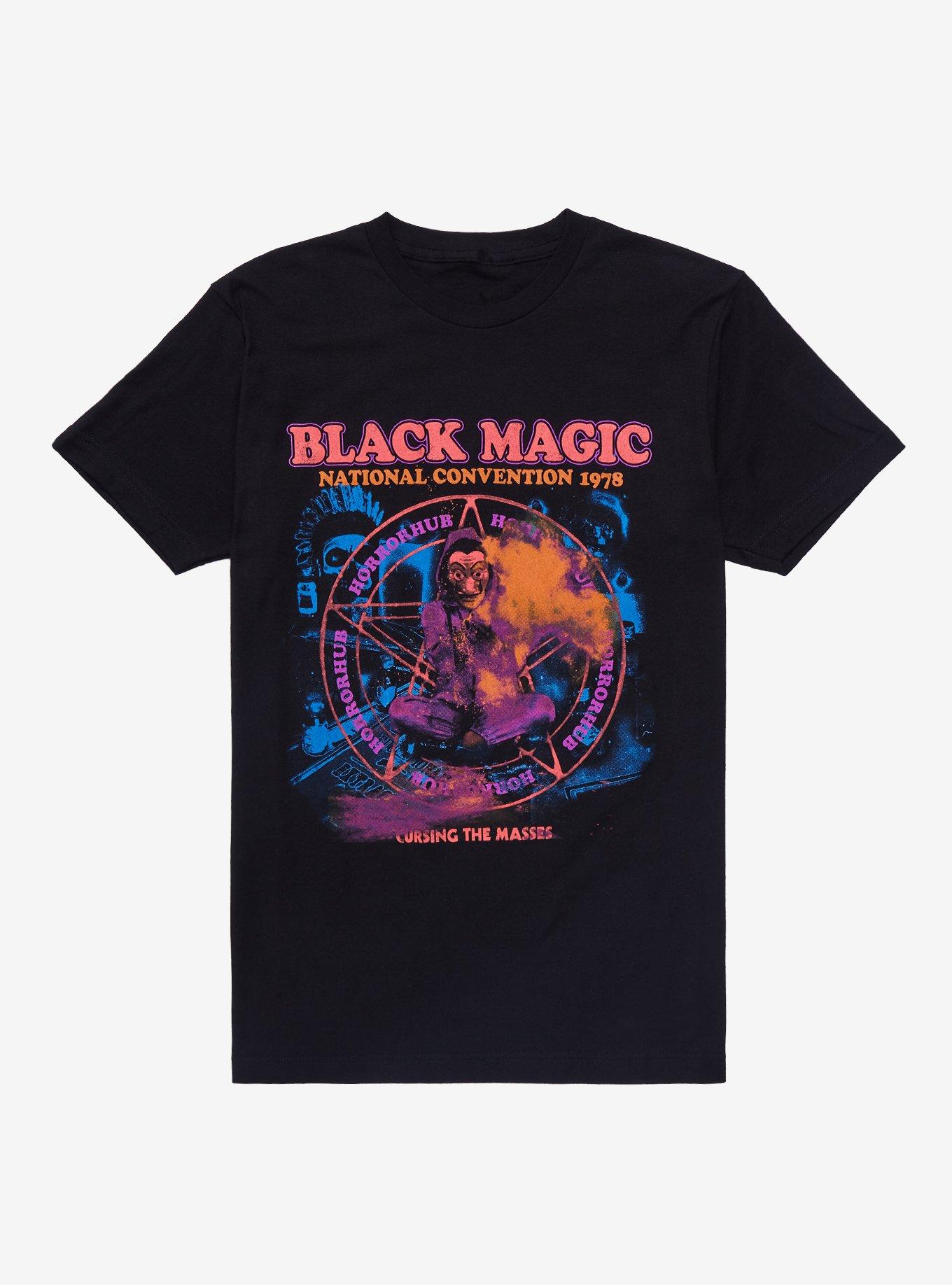 Horror Hub Black Magic National Convention T-Shirt, MULTI, hi-res