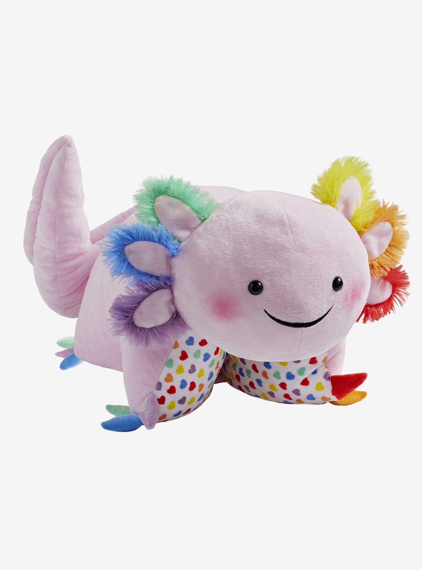 Pride Axolotl Pillow Pet, , hi-res