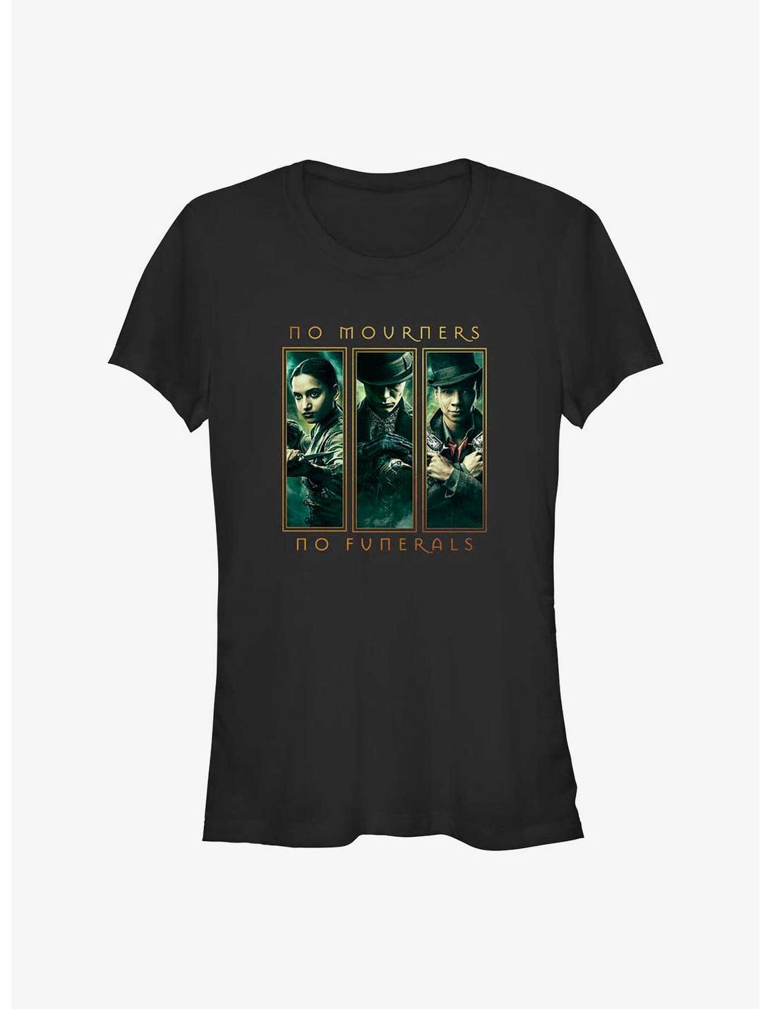 Shadow and Bone No Mourners Boxes Girls T-Shirt, BLACK, hi-res