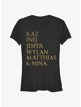 Shadow and Bone Six Of Crows Character Stack Girls T-Shirt, , hi-res