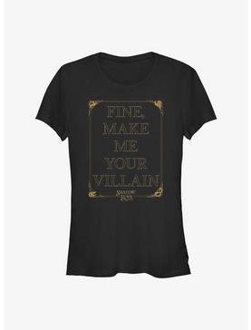 Shadow and Bone Your Villain Girls T-Shirt, , hi-res