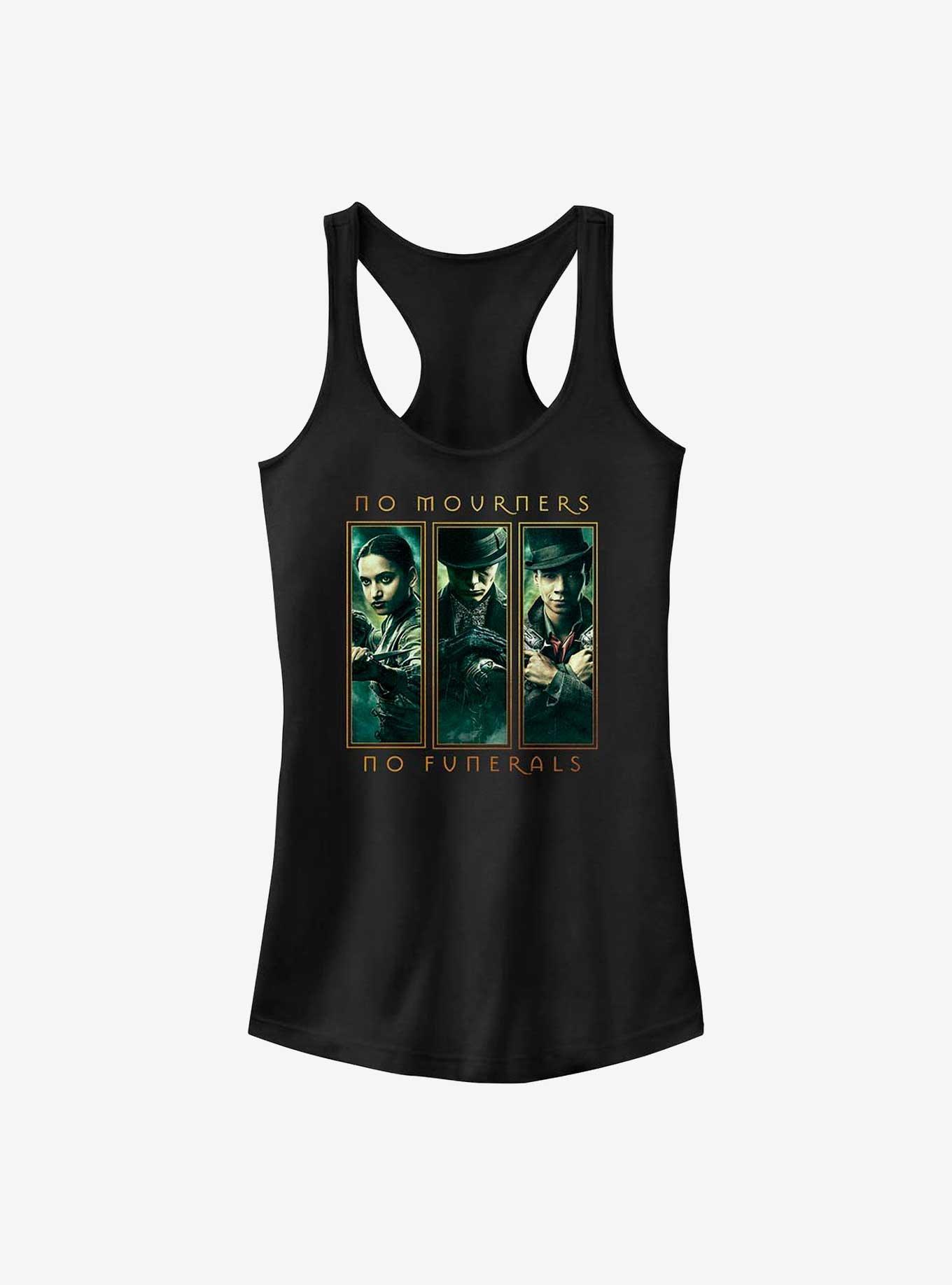 Shadow and Bone No Mourners Boxes Girls Tank, BLACK, hi-res