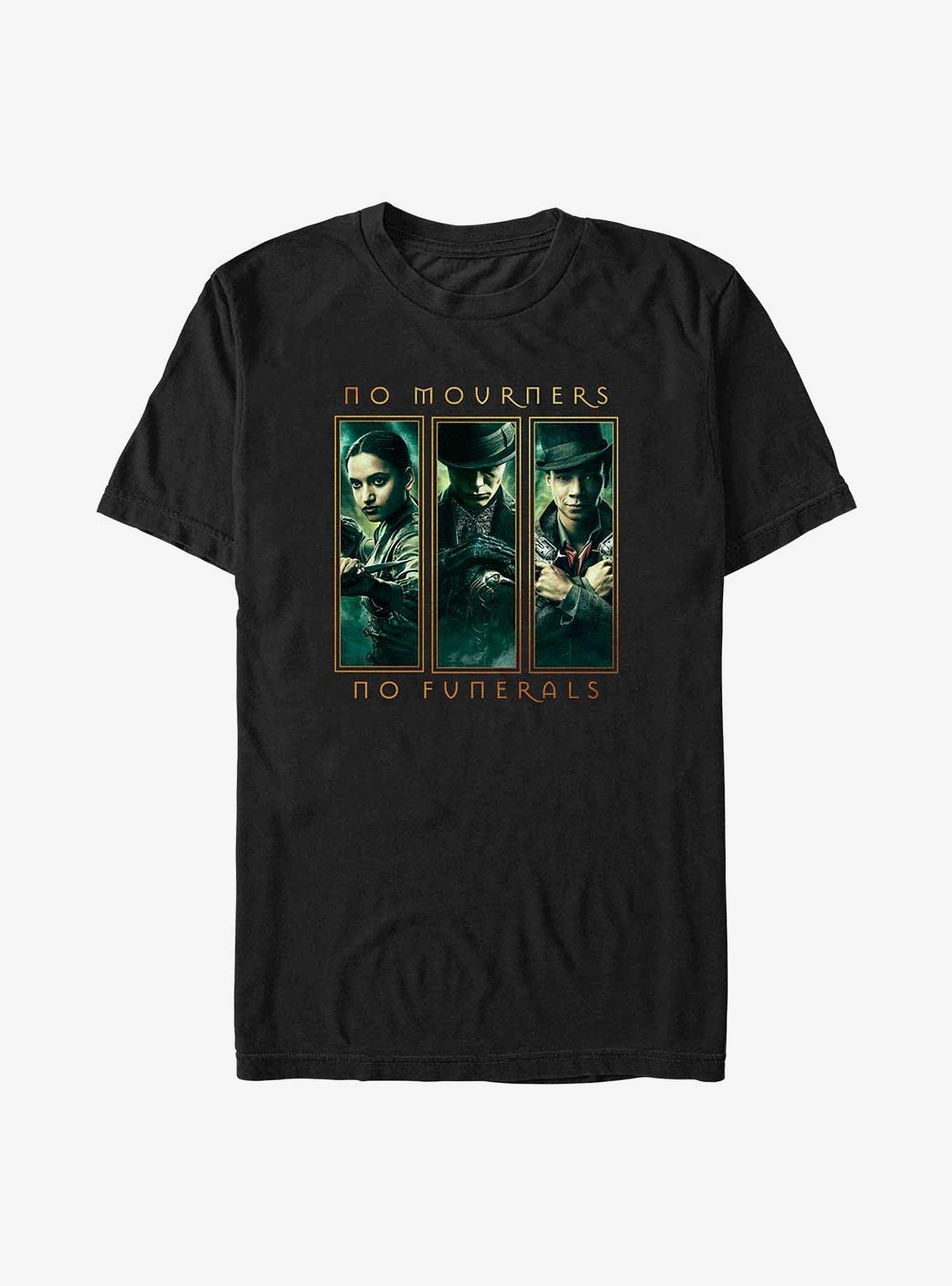 Shadow and Bone No Mourners Boxes T-Shirt, BLACK, hi-res