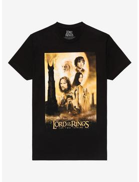 The Lord Of The Rings The Two Towers Film Poster T-Shirt, , hi-res