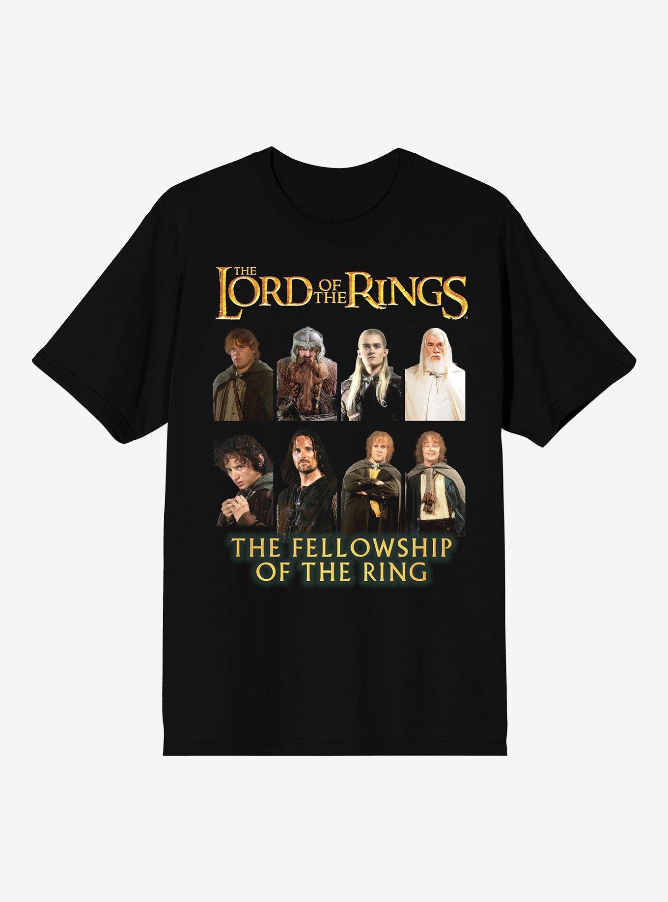 The Lord Of The Rings Collage T-Shirt, BLACK, hi-res