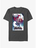 Marvel Thor Jane Foster Comic Book Cover T-Shirt, CHARCOAL, hi-res