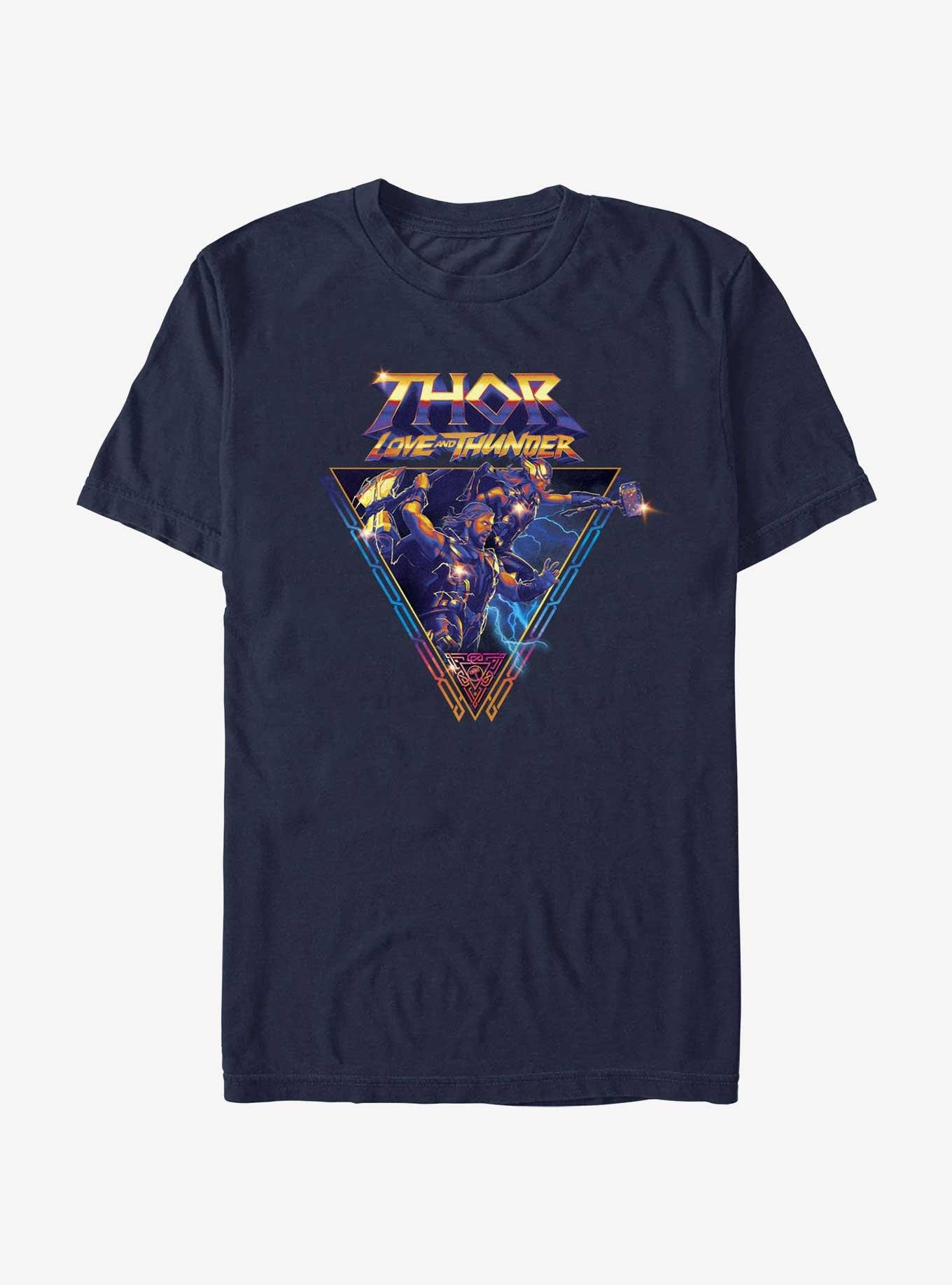 Marvel Thor Love And Thunder Badge T-Shirt, , hi-res