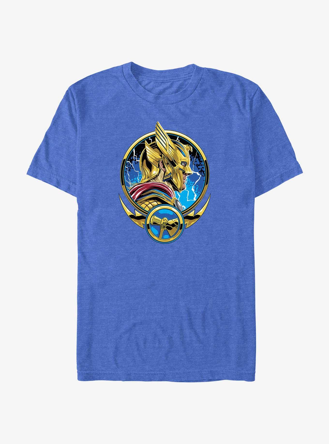 Marvel Thor Thunder Profile T-Shirt, ROY HTR, hi-res
