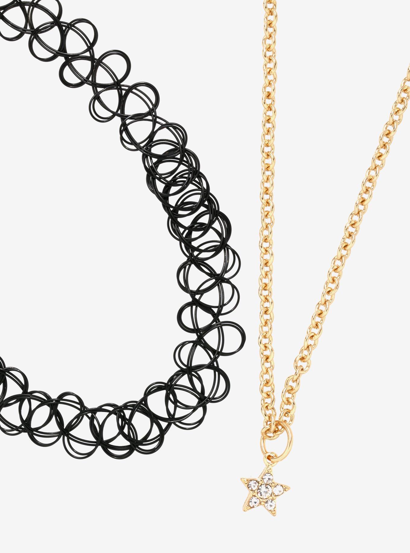 Interchangeable Celestial Choker Necklace Set, , hi-res
