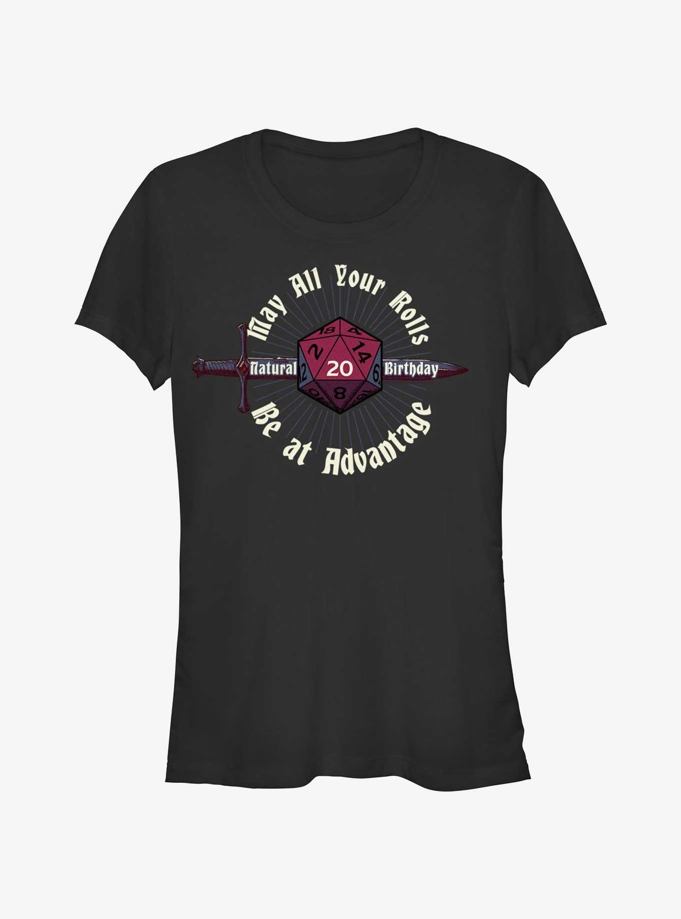 Dungeons & Dragons Birthday Advantage Girls T-Shirt, , hi-res