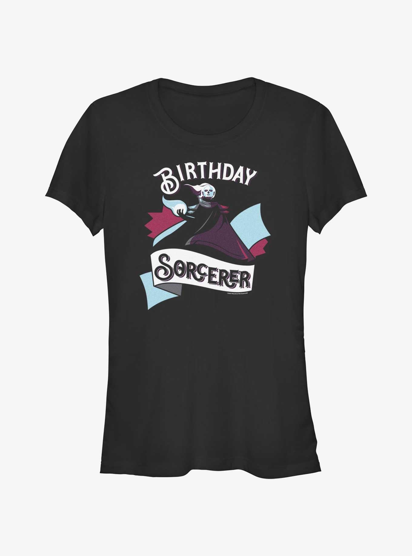 Dungeons & Dragons Birthday Sorcerer Girls T-Shirt, BLACK, hi-res
