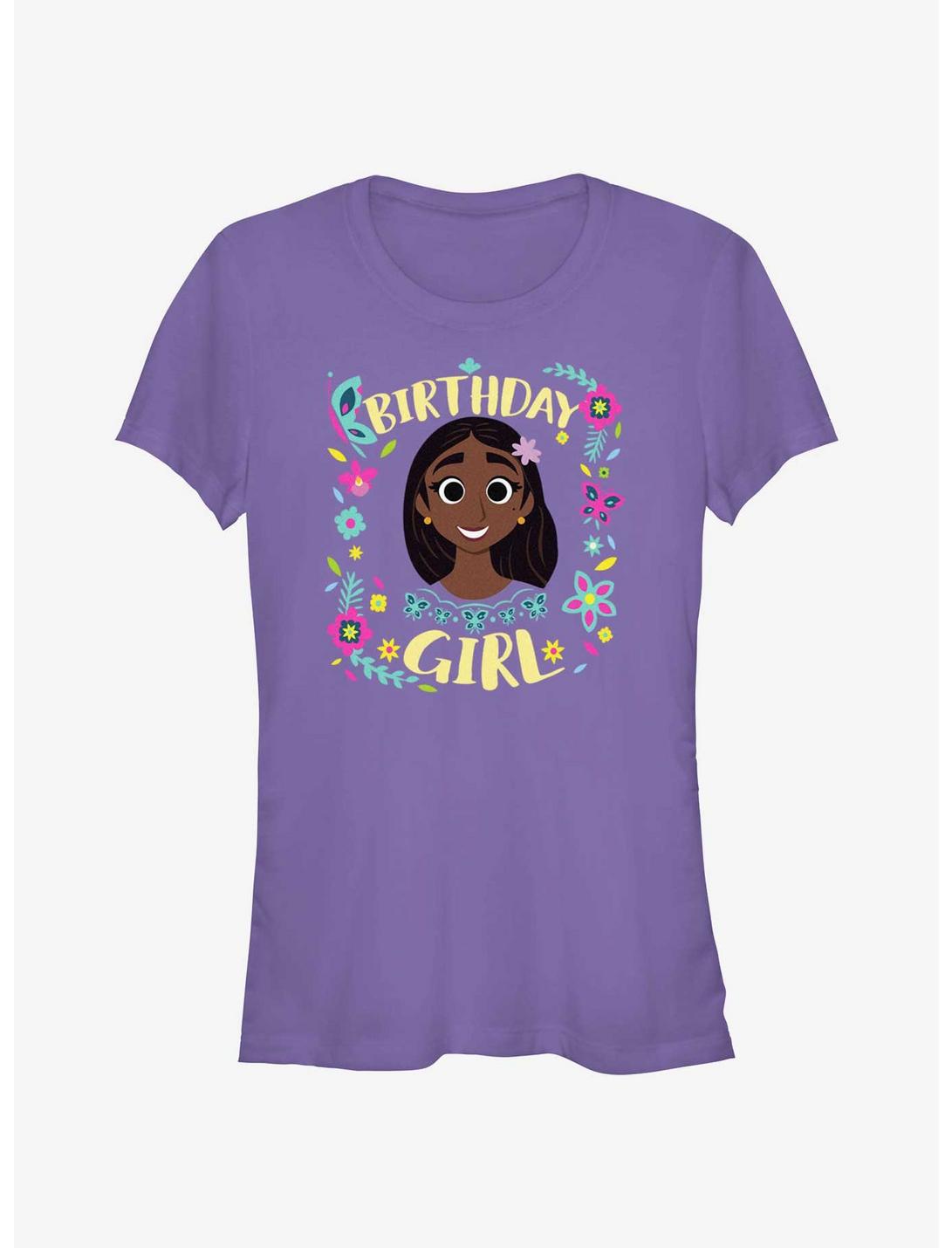 Disney Encanto Birthday Girl Isabela Girls T-Shirt, PURPLE, hi-res