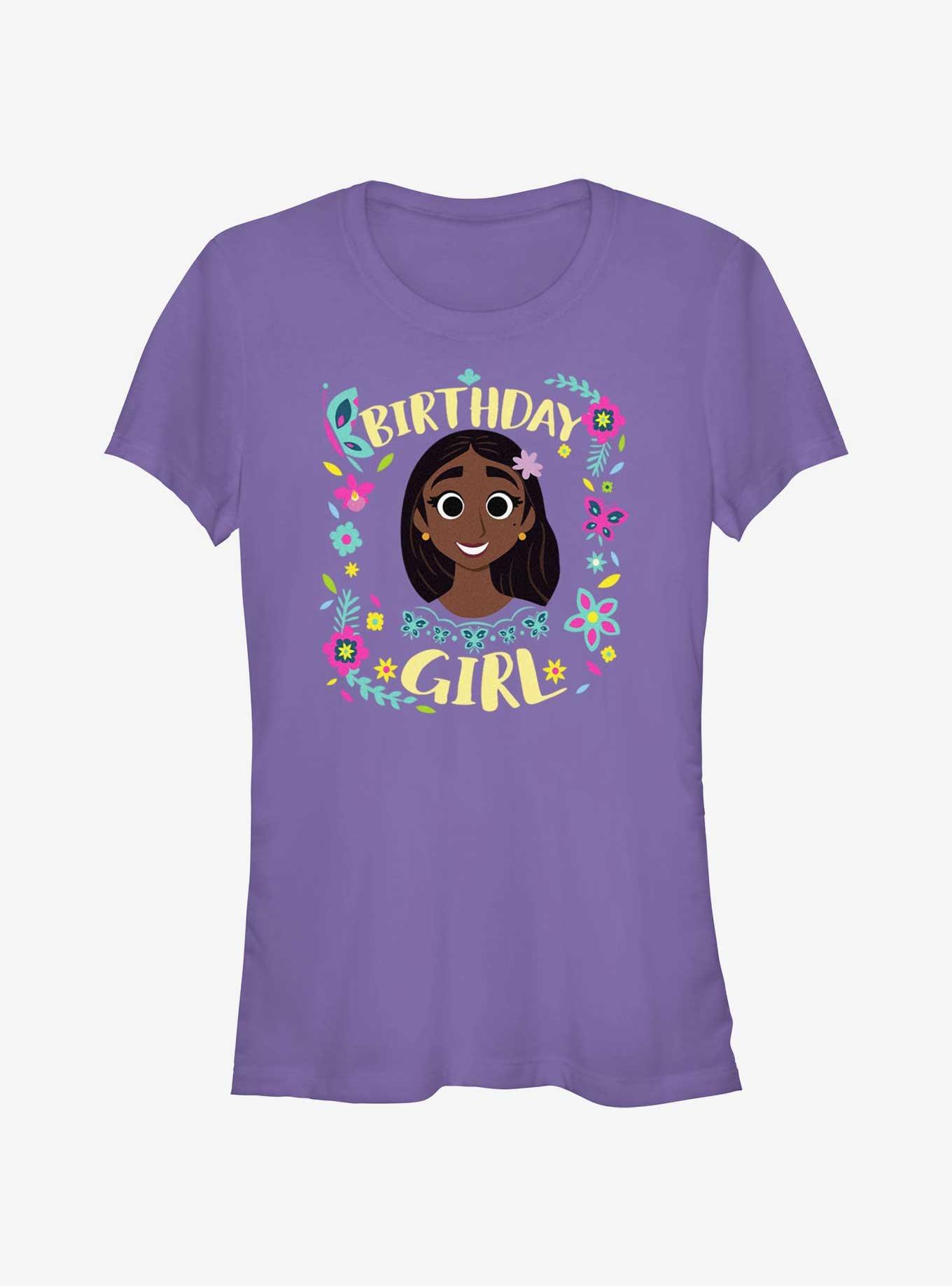 Disney Encanto Birthday Girl Isabela Girls T-Shirt, PURPLE, hi-res