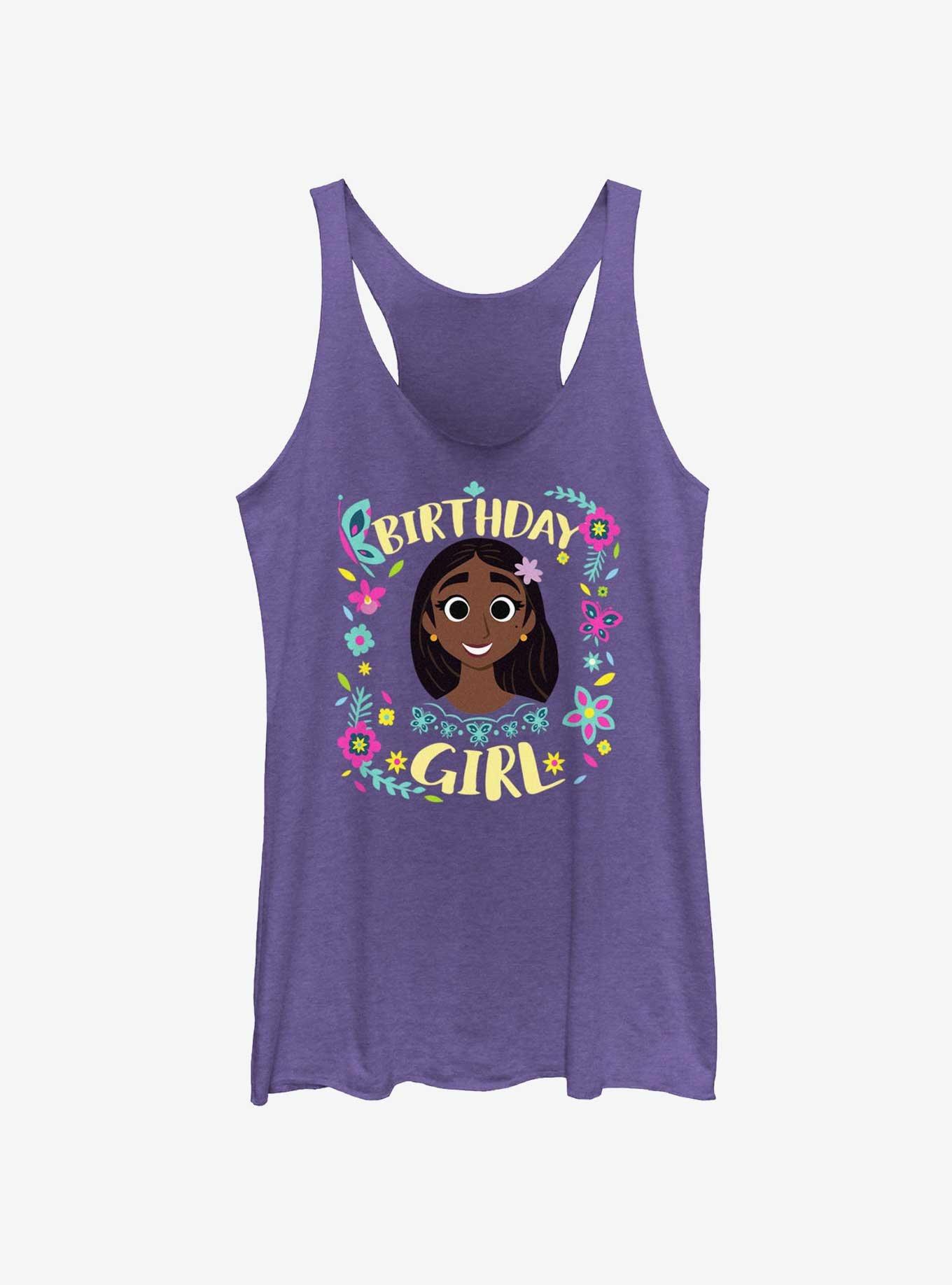 Disney Encanto Birthday Girl Isabela Girls Tank, PUR HTR, hi-res