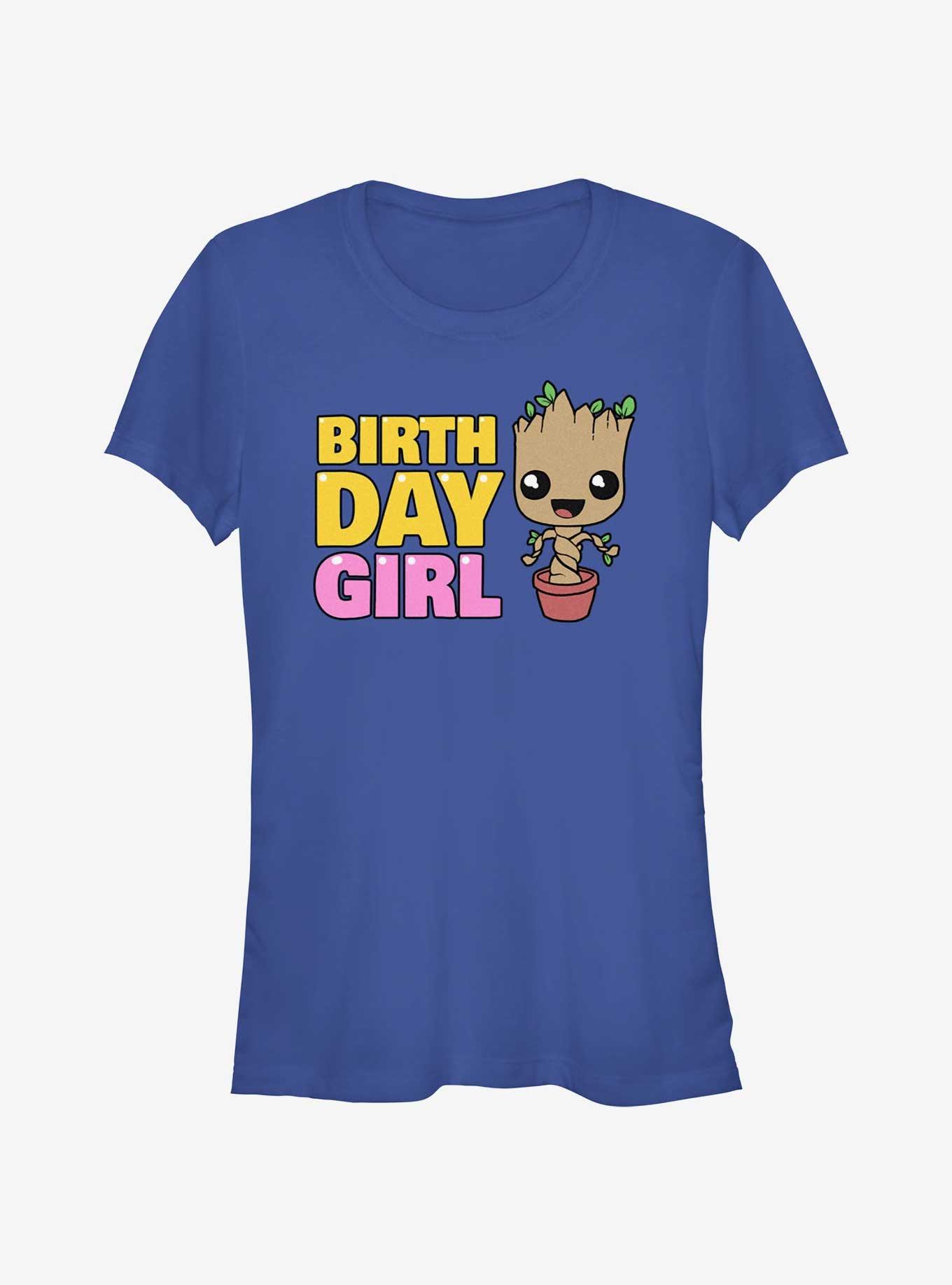 Marvel Guardians of the Galaxy Birthday Girl Groot Girls T-Shirt, , hi-res