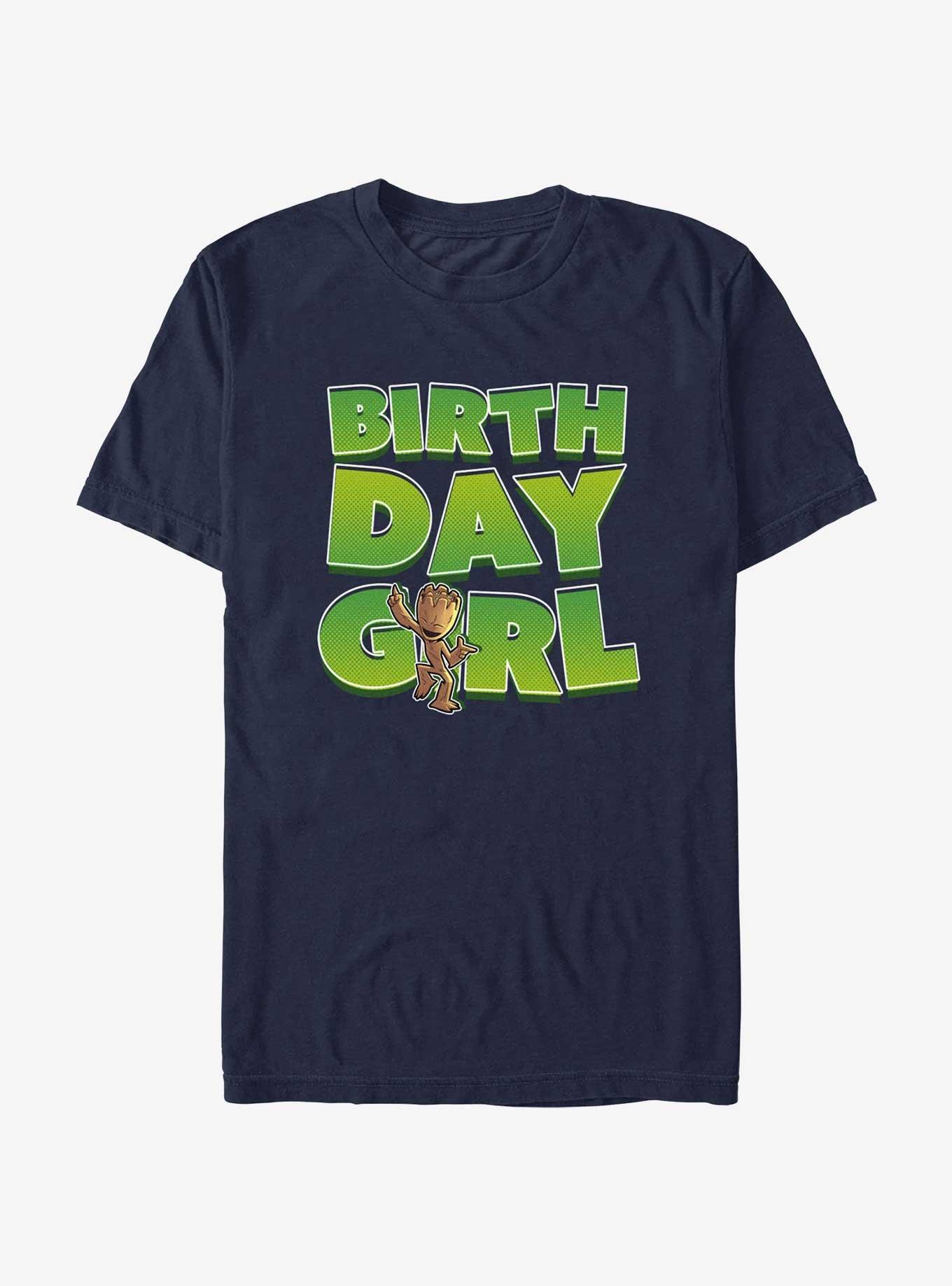 Marvel Guardians of the Galaxy Groot Birthday T-Shirt, NAVY, hi-res