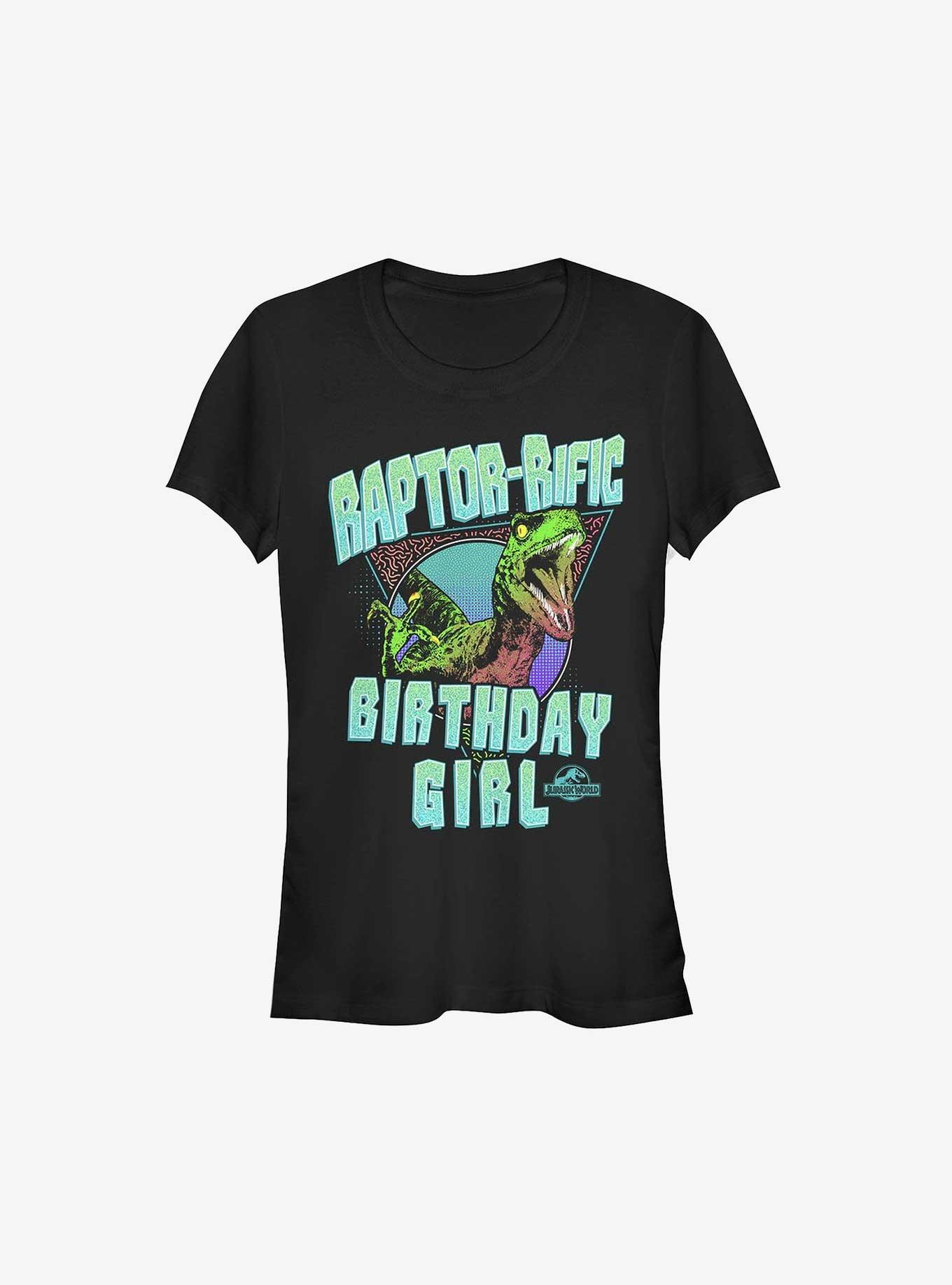 Jurassic Park Raptor-Rific Birthday Girls T-Shirt