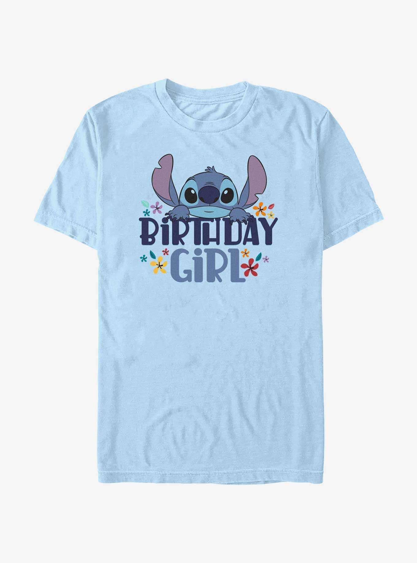 Disney Lilo & Stitch Birthday Girl Stitch T-Shirt, , hi-res