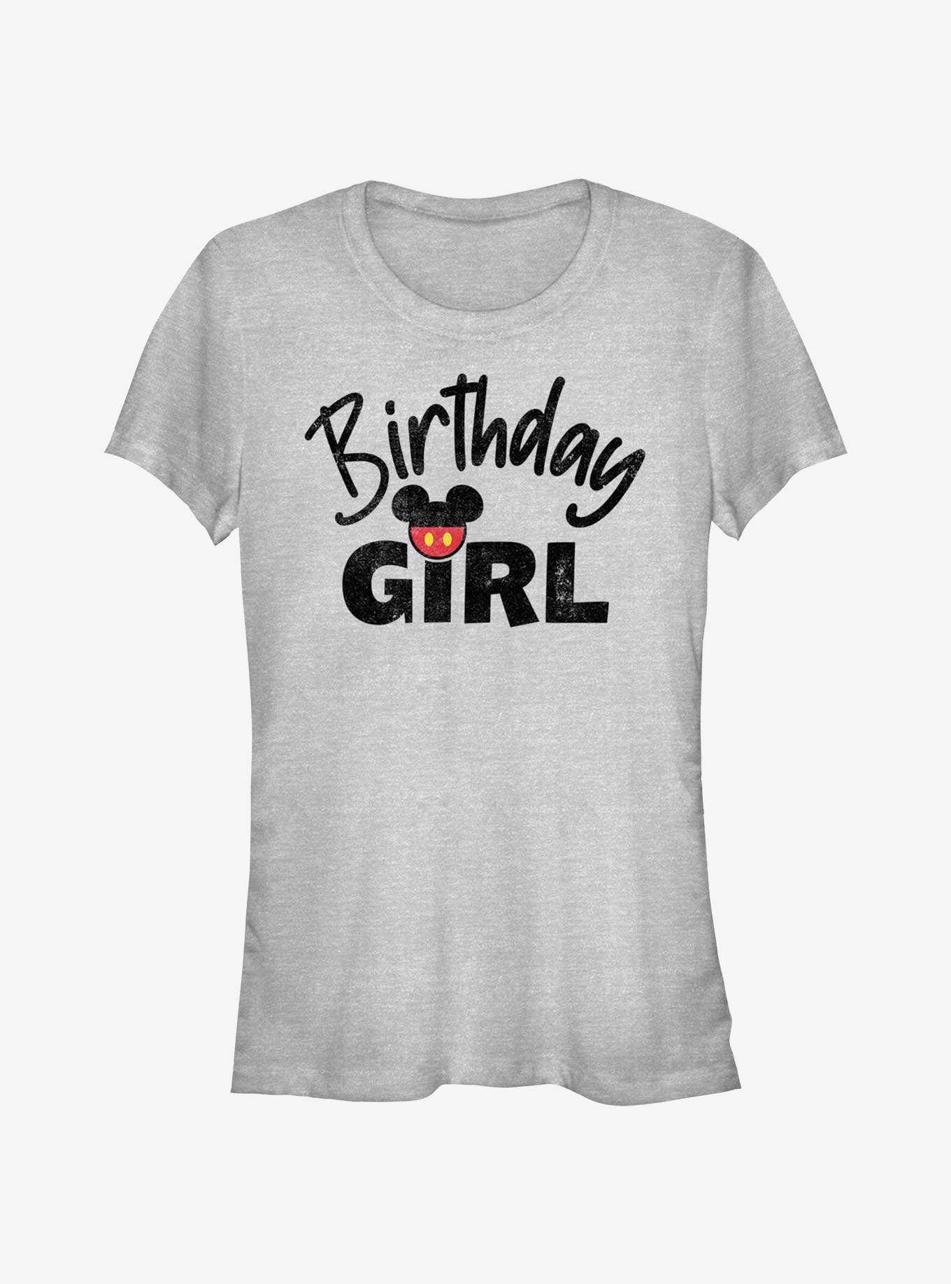 Disney Mickey Mouse Birthday Girl Mouse Ears Girls T-Shirt, , hi-res