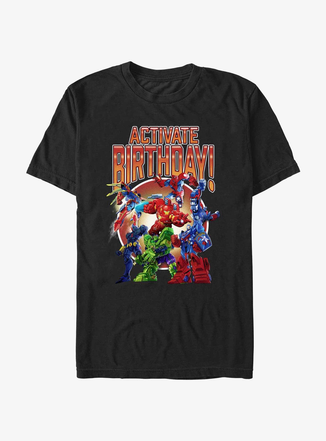 Marvel Activate Birthday T-Shirt, BLACK, hi-res