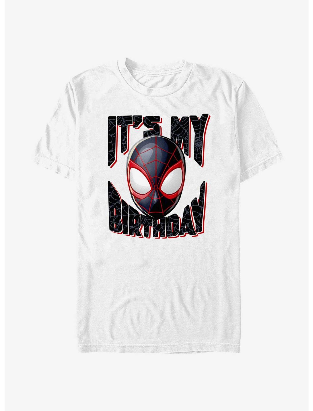 Marvel Miles Morales It's My Birthday T-Shirt, WHITE, hi-res
